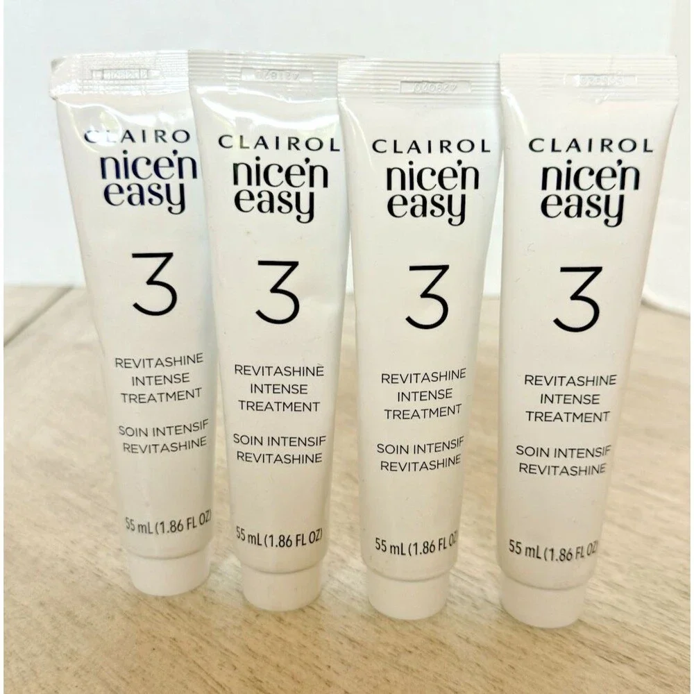 Clairol Nice 'n Easy Revitashine Intense Treatment Conditioner 1.86oz Lot of 4